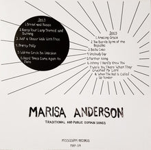 Load image into Gallery viewer, Marisa Anderson : Traditional And Public Domain Songs (LP, RE)