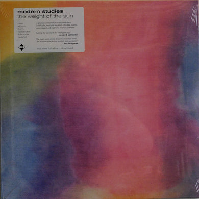 Modern Studies : The Weight Of The Sun (LP, Album)