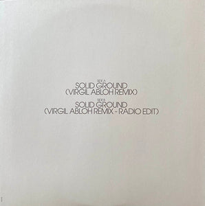 Michael Kiwanuka : Solid Ground (Virgil Abloh Remix) (10", Gol)