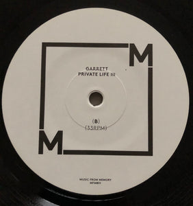 Garrett (2) : Private Life III (LP, Album)