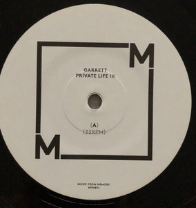 Garrett (2) : Private Life III (LP, Album)