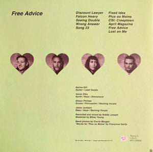 Cindy (57) : Free Advice (LP, Album, Ltd, RE, RP)