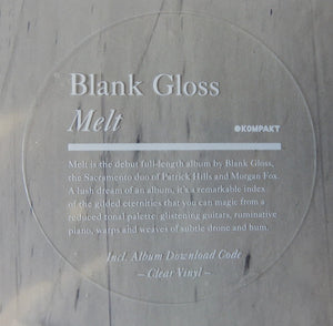 Blank Gloss : Melt (LP, Album, Cle)