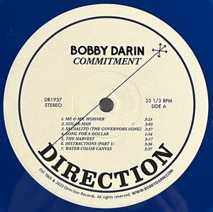 Bobby Darin : Commitment (LP, Album, RE, Blu + CD, Album, RE)