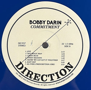Bobby Darin : Commitment (LP, Album, RE, Blu + CD, Album, RE)