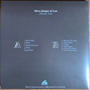 Horse Jumper Of Love : Disaster Trick (LP, Album, Ltd, Hal)