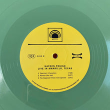 Load image into Gallery viewer, Hayden Pedigo : Live in Amarillo, Texas (LP, Ltd, Gre)