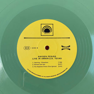 Hayden Pedigo : Live in Amarillo, Texas (LP, Ltd, Gre)