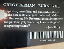Load image into Gallery viewer, Greg Freeman (7) : Burnover (LP, Album, Bla)