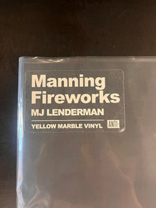 MJ Lenderman : Manning Fireworks (LP, Album, Ltd, Yel)