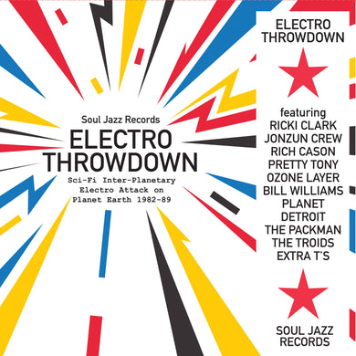 Various Artists | Electro Throwdown (Sci-Fi Inter-Planetary Electro Attack On Planet Earth 1982-89)