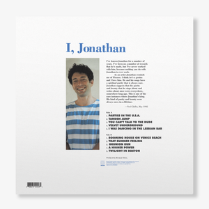 Jonathan Richman ‎| I, Jonathan